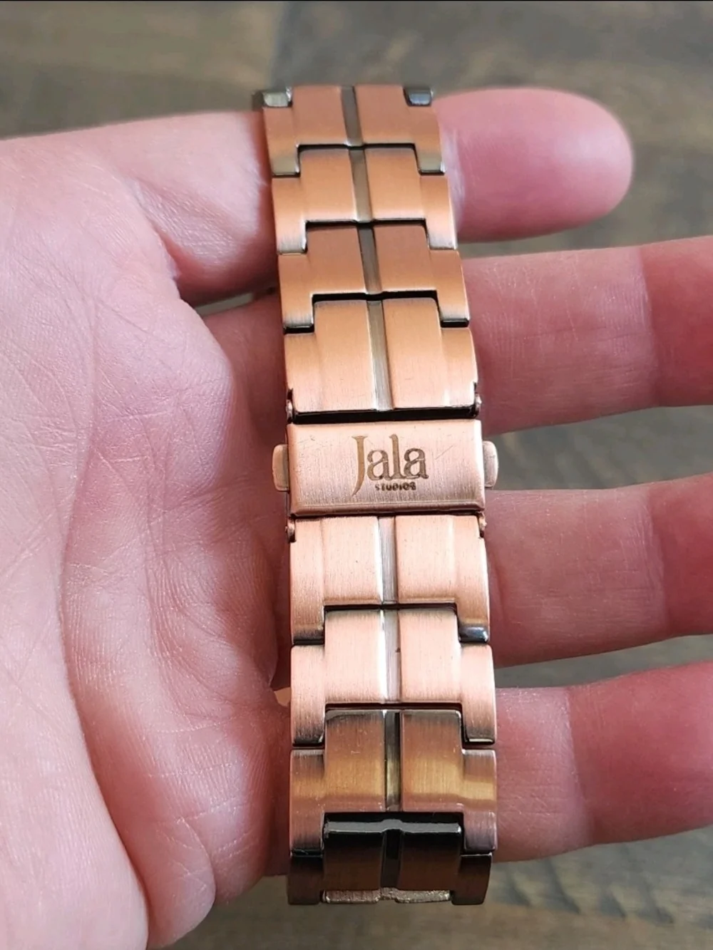 Genuine JalaStudios Pure Copper Magnetic Bracelet 60 Magnets Heavyweight 21mm